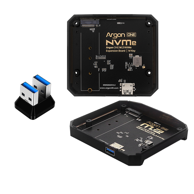 Pi 4 Case - Carte d'extension Argon ONE M.2, adaptateur