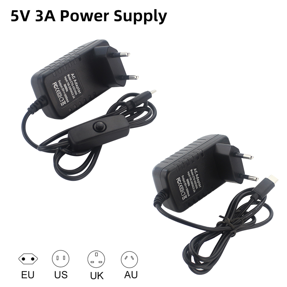 Pi Power Supply - 5V 3A Raspberry Pi 4 alimentation