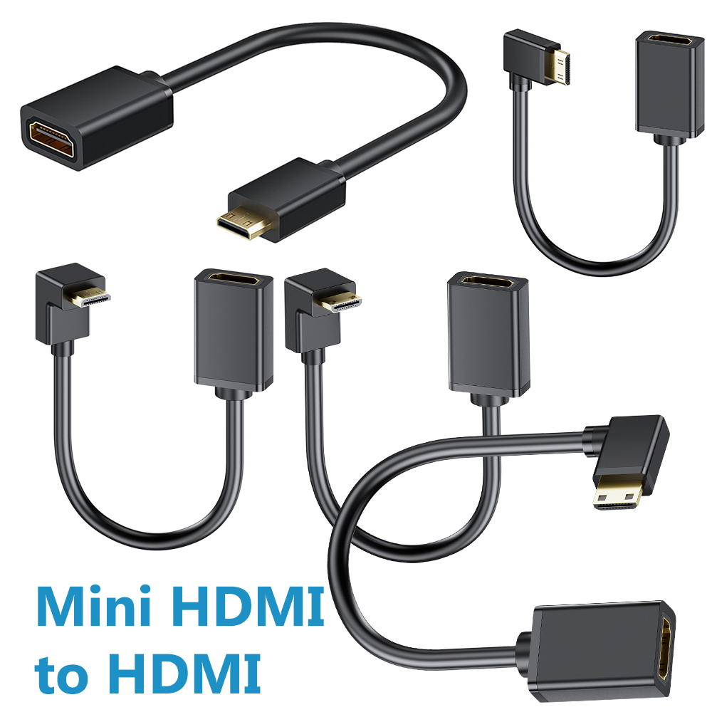 Pi Camera Cable - Câble Mini HDMI vers HDMI 4K,