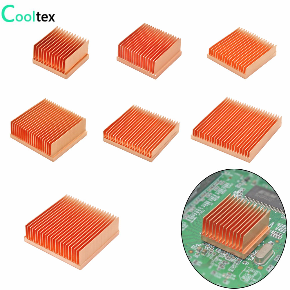 Pi Power Supply - Dissipateur thermique en cuivre pur, bricolage,