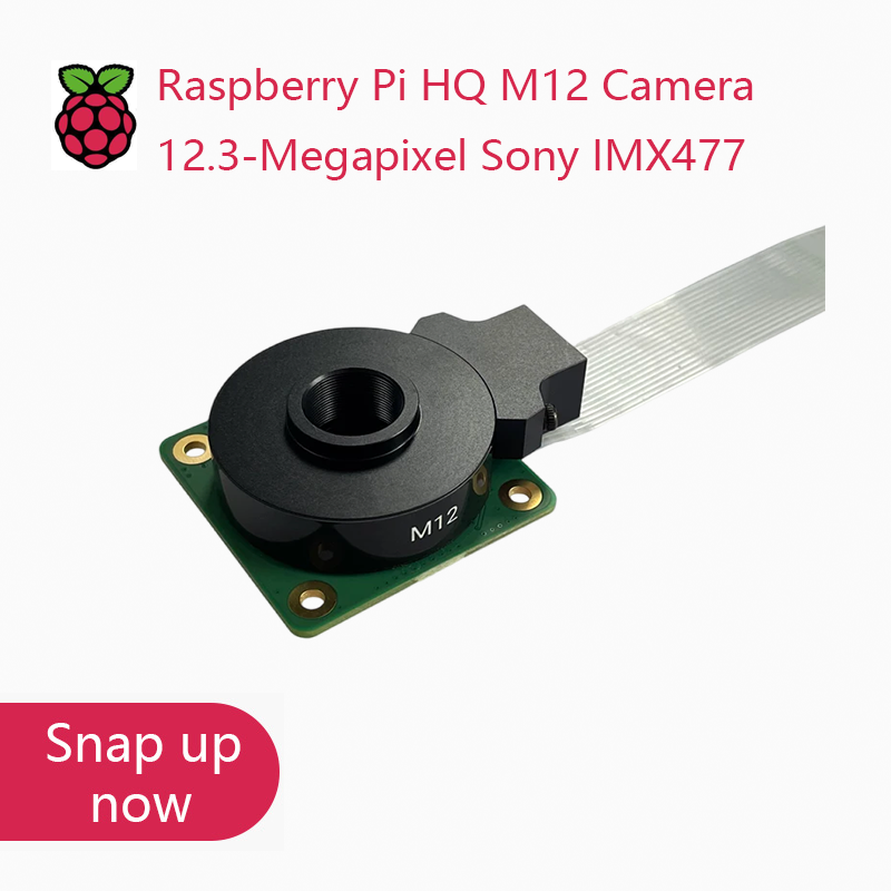 Raspberry Pi Global Shutter Camera Imx296 - Nouveau module caméra Raspberry Pi HQ