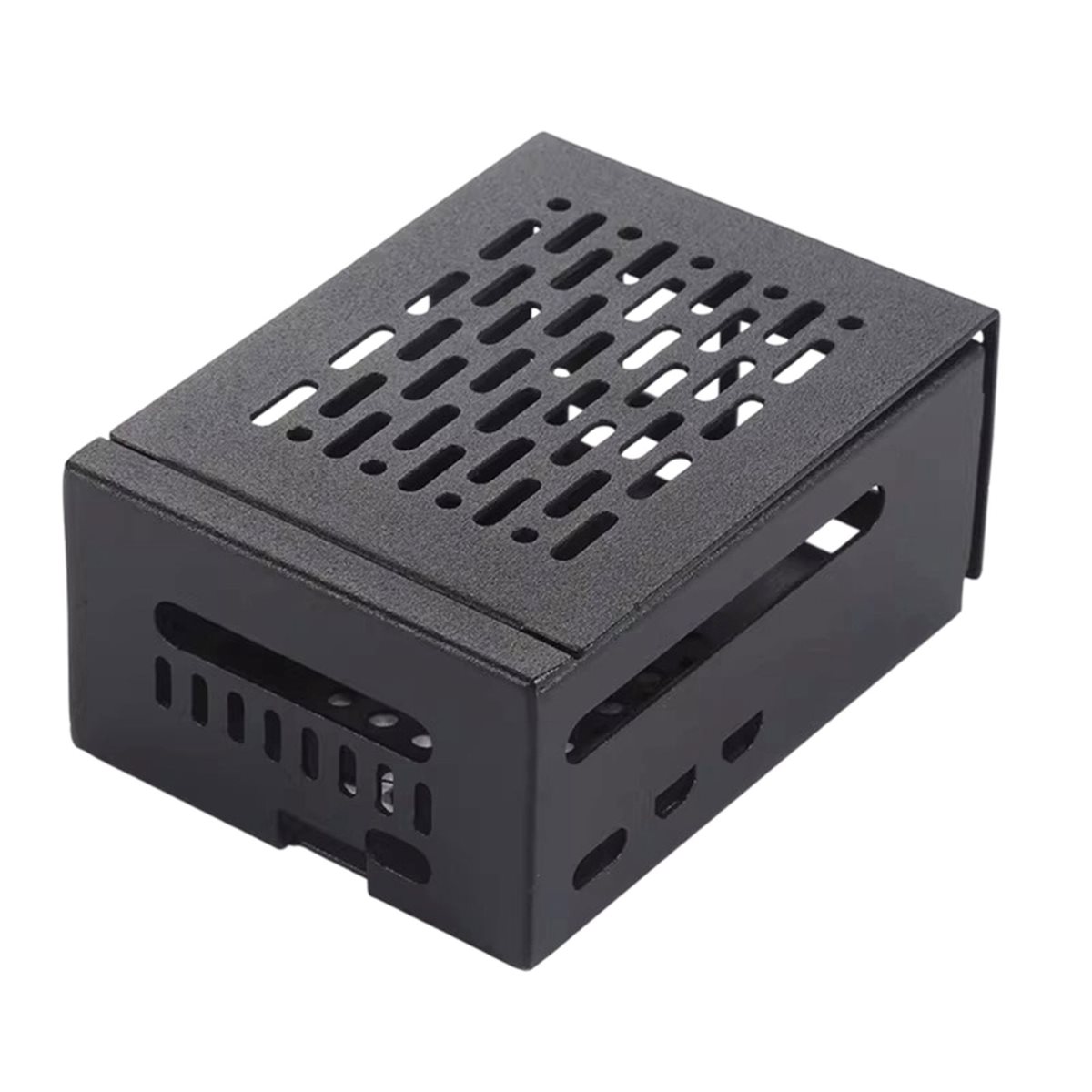 Pi 5 Case - Boîtier métallique HGHO avec ventilateur de