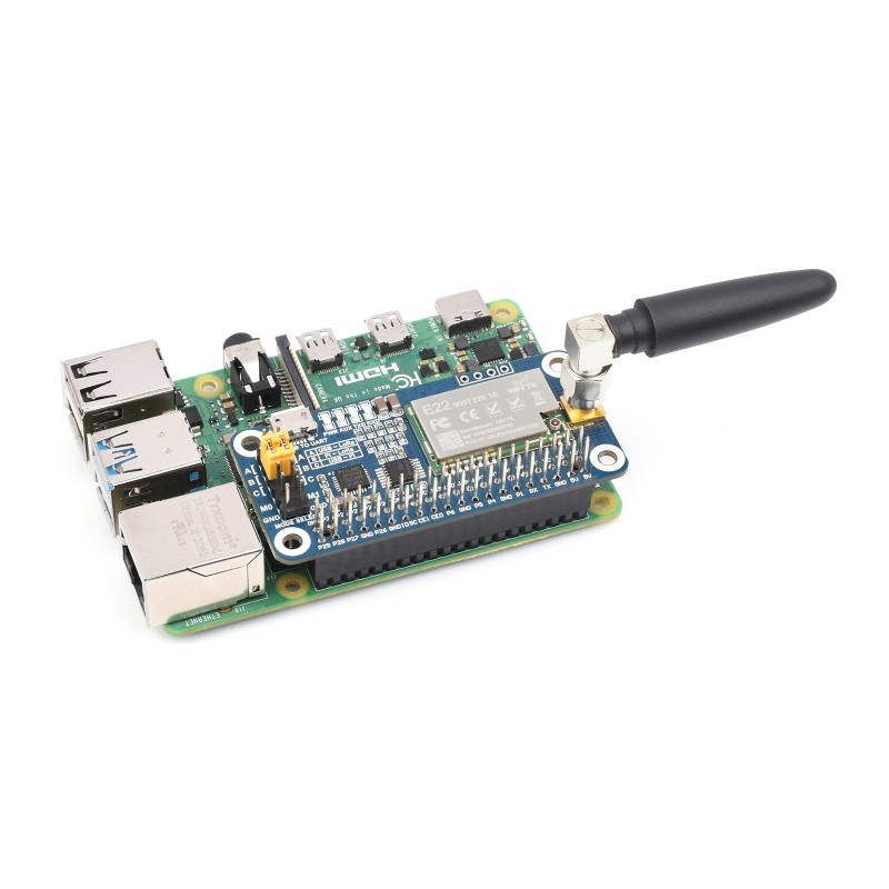 Raspberry Pi 5 - Module sans fil longue portée SX1262