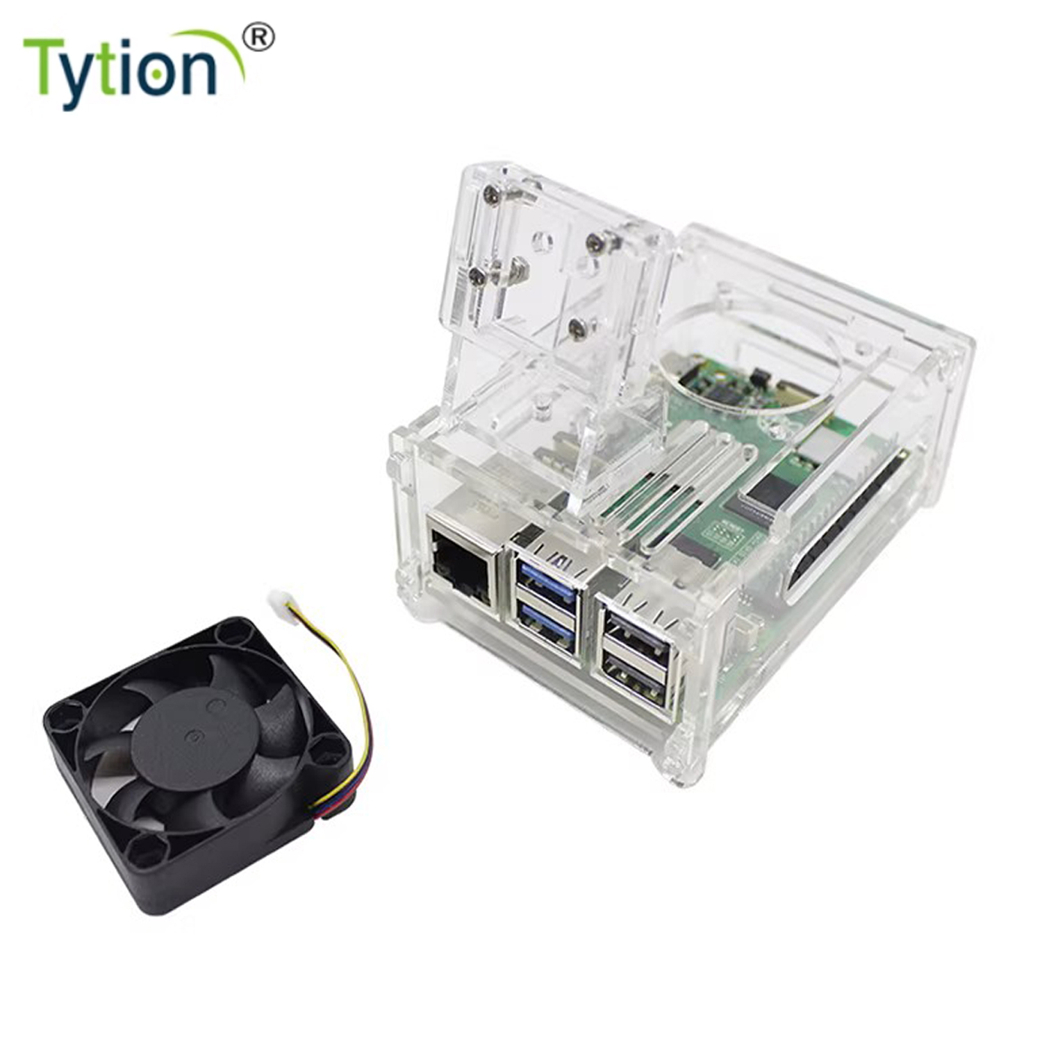 Pi 5 Case - Boîtier en acrylique pour Raspberry Pi