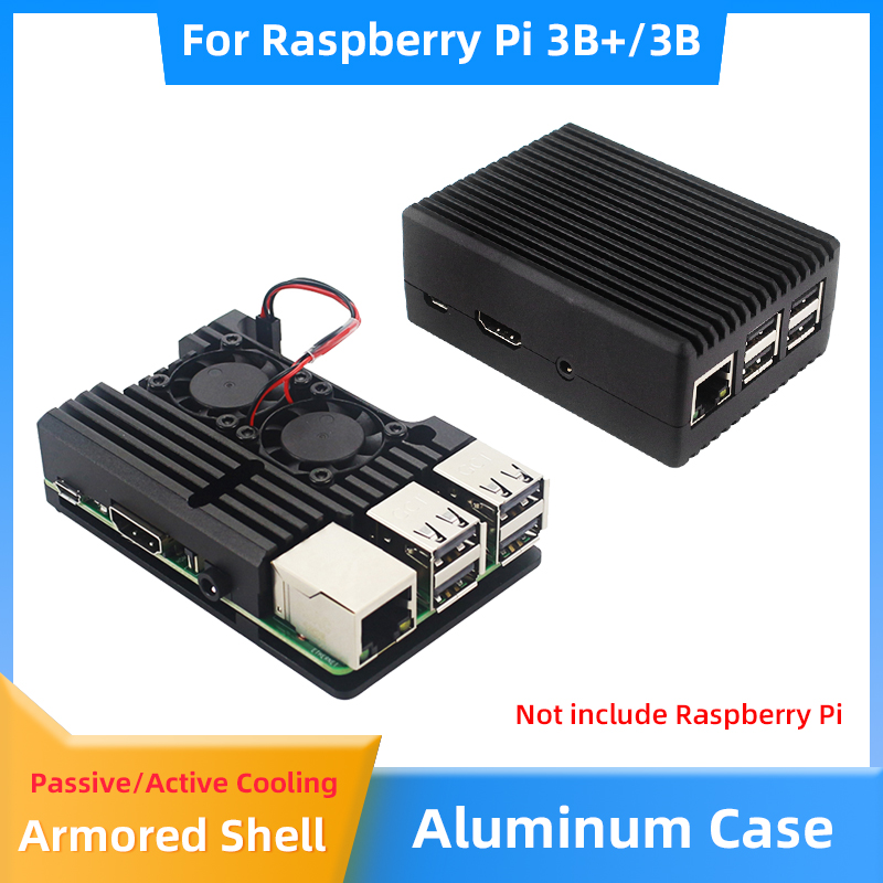 Pi Cooler - Raspberry Pi 3B + 3B boîtier
