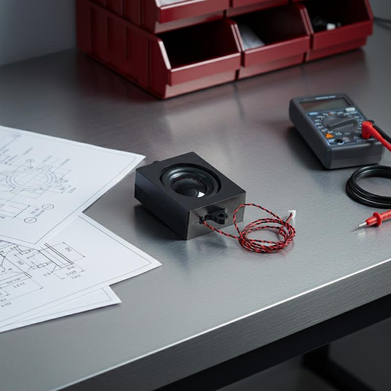 Pi 4 Case - Mini haut-parleur encastré 4,5W 50x45mm, haut-parleur
