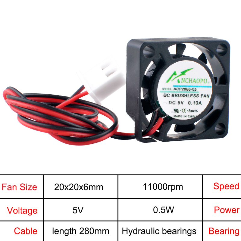 ANCHAOPU ACP2006 Ventilateur 2 - Pi Power Supply avis et prix