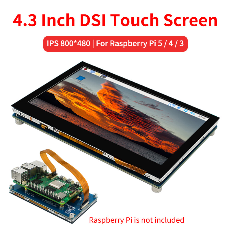 Écran tactile DSI de 4.3 pouce - Pi 5 Case avis et prix
