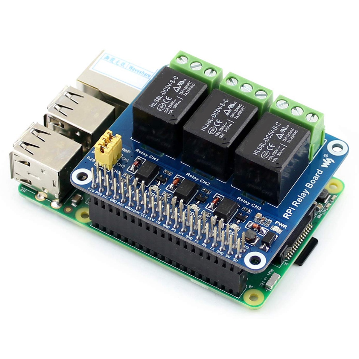Module de relais 3 canaux 5V W - Pi Zero avis et prix