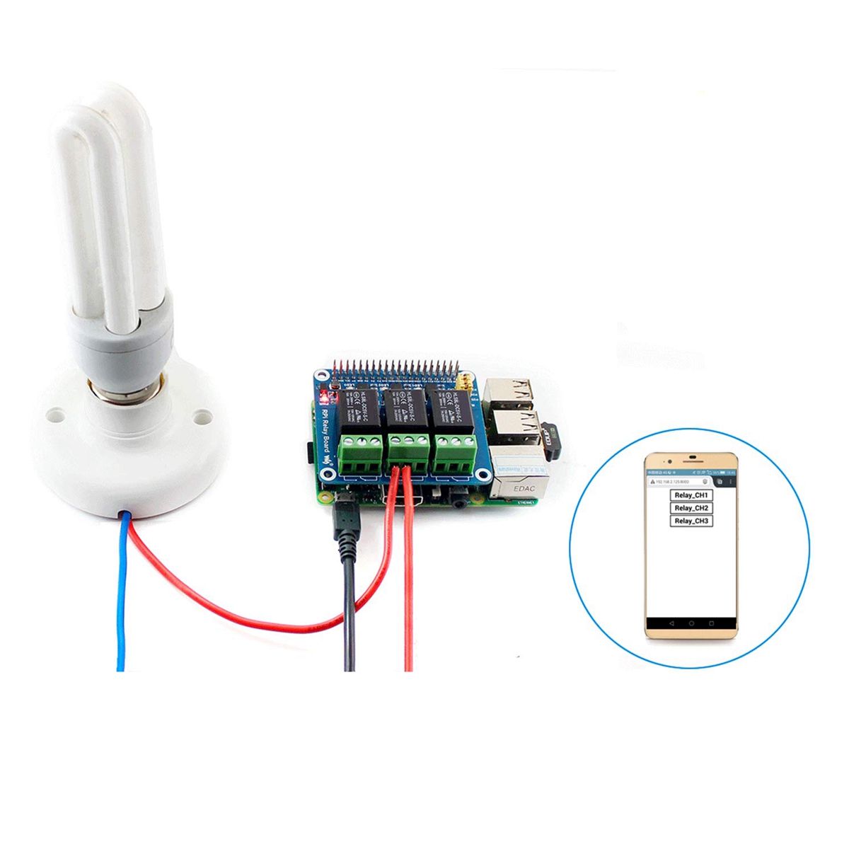 Module de relais 3 canaux 5V W - Pi Zero avis et prix