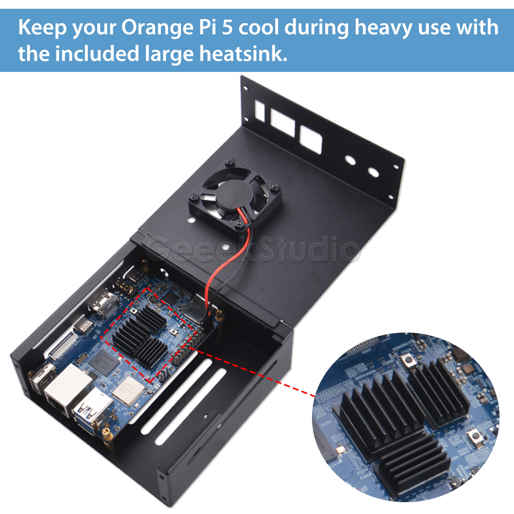 Orange Pi-Boîtier métallique d - Pi 5 Case avis et prix