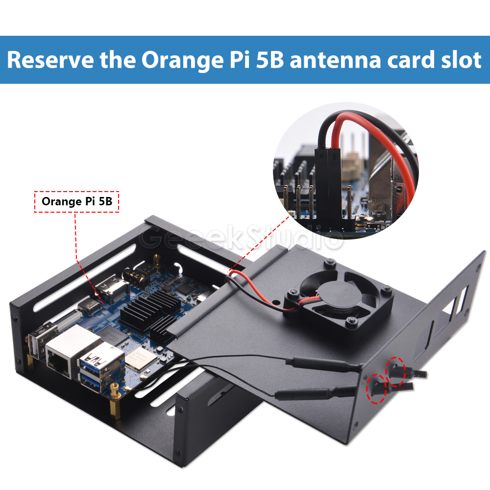 Orange Pi-Boîtier métallique d - Pi 5 Case avis et prix