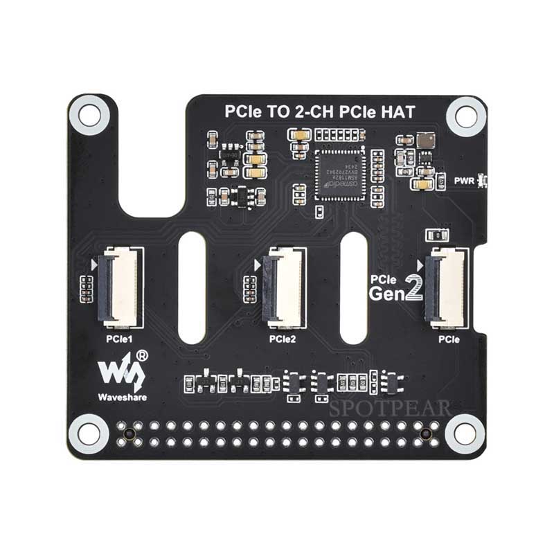 Raspberry Pi 5 PCIe vers 2-CH  - Pi Cooler avis et prix