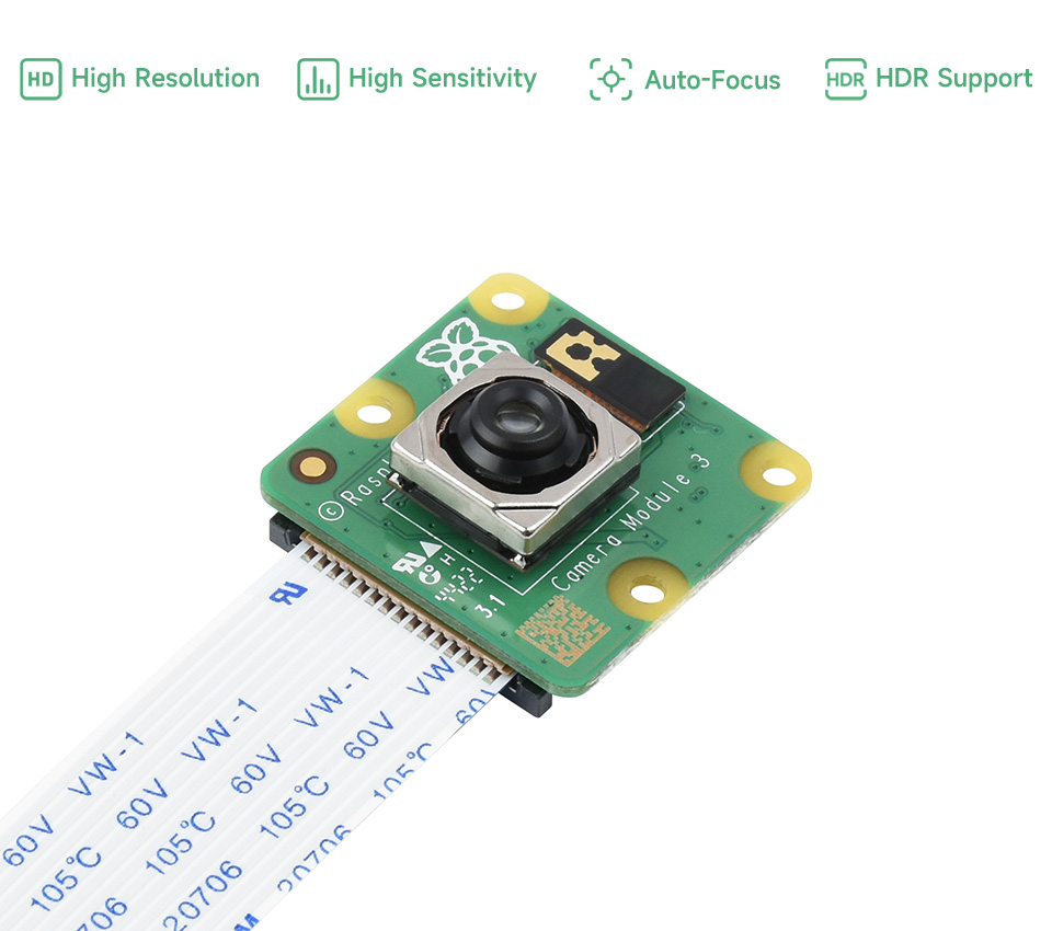 Module de caméra 3 caméras 12M - Pi Camera Module avis et prix