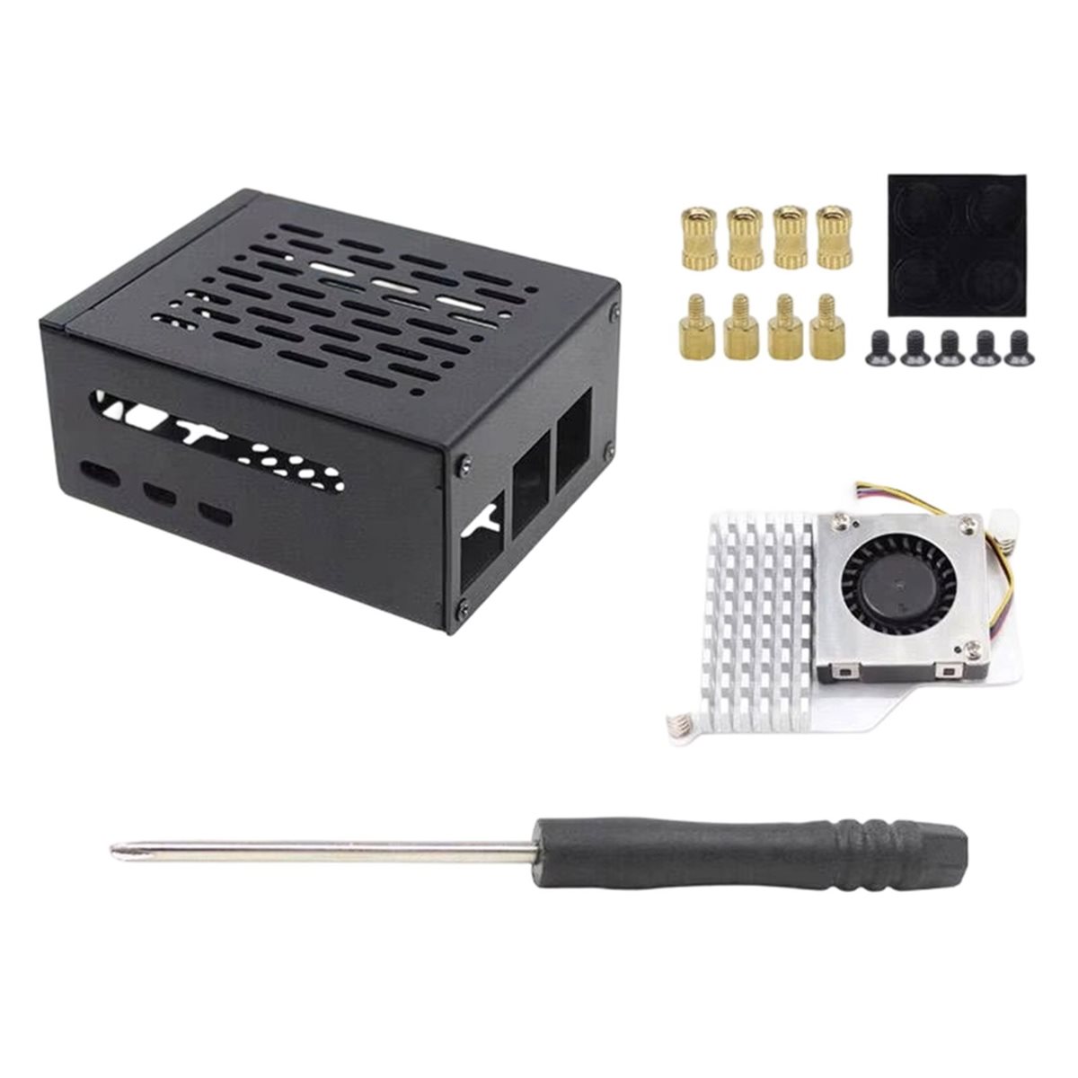 Boîtier métallique HGHO avec v - Pi 5 Case avis et prix