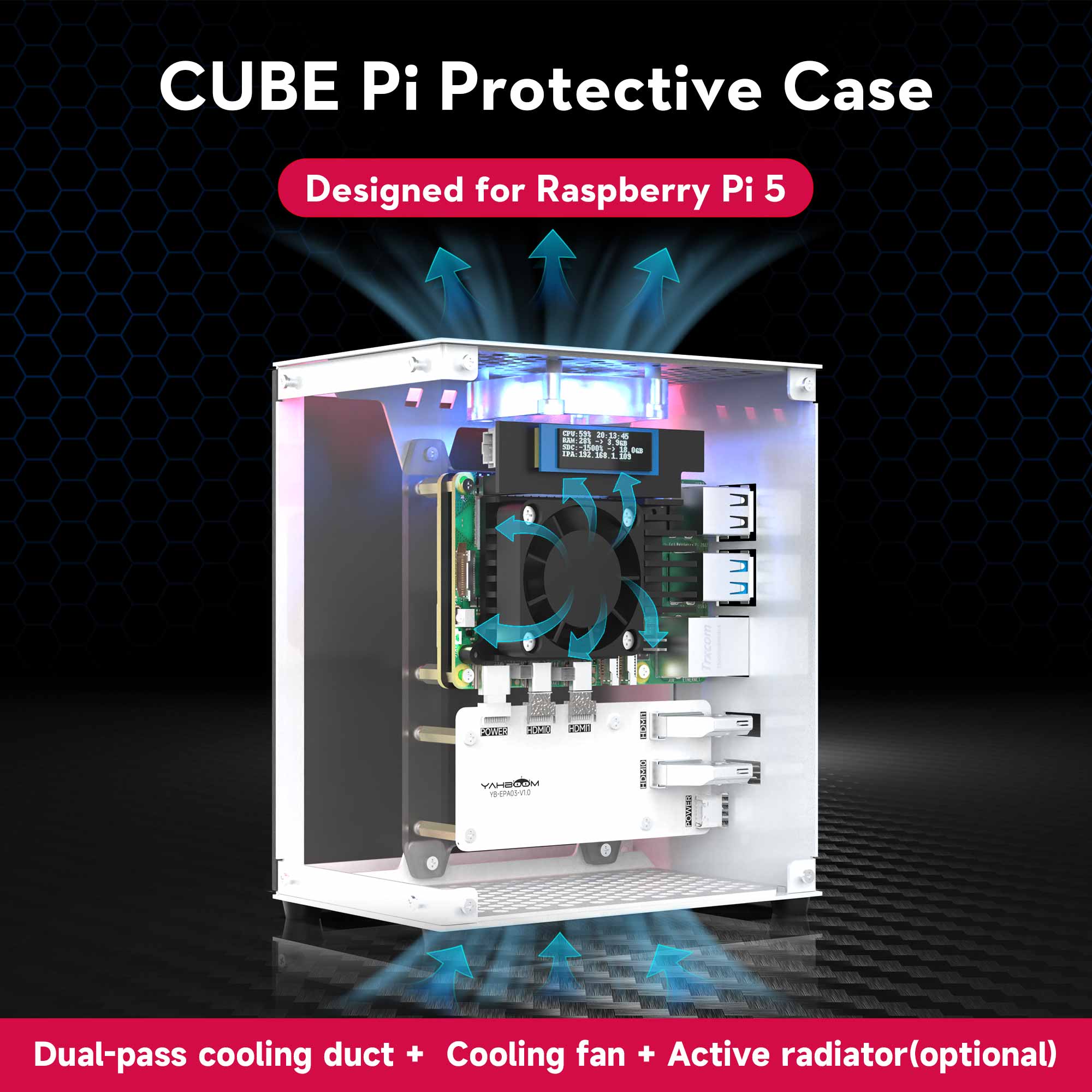 Kit de protection de boîtier R - Pi 5 Case avis et prix