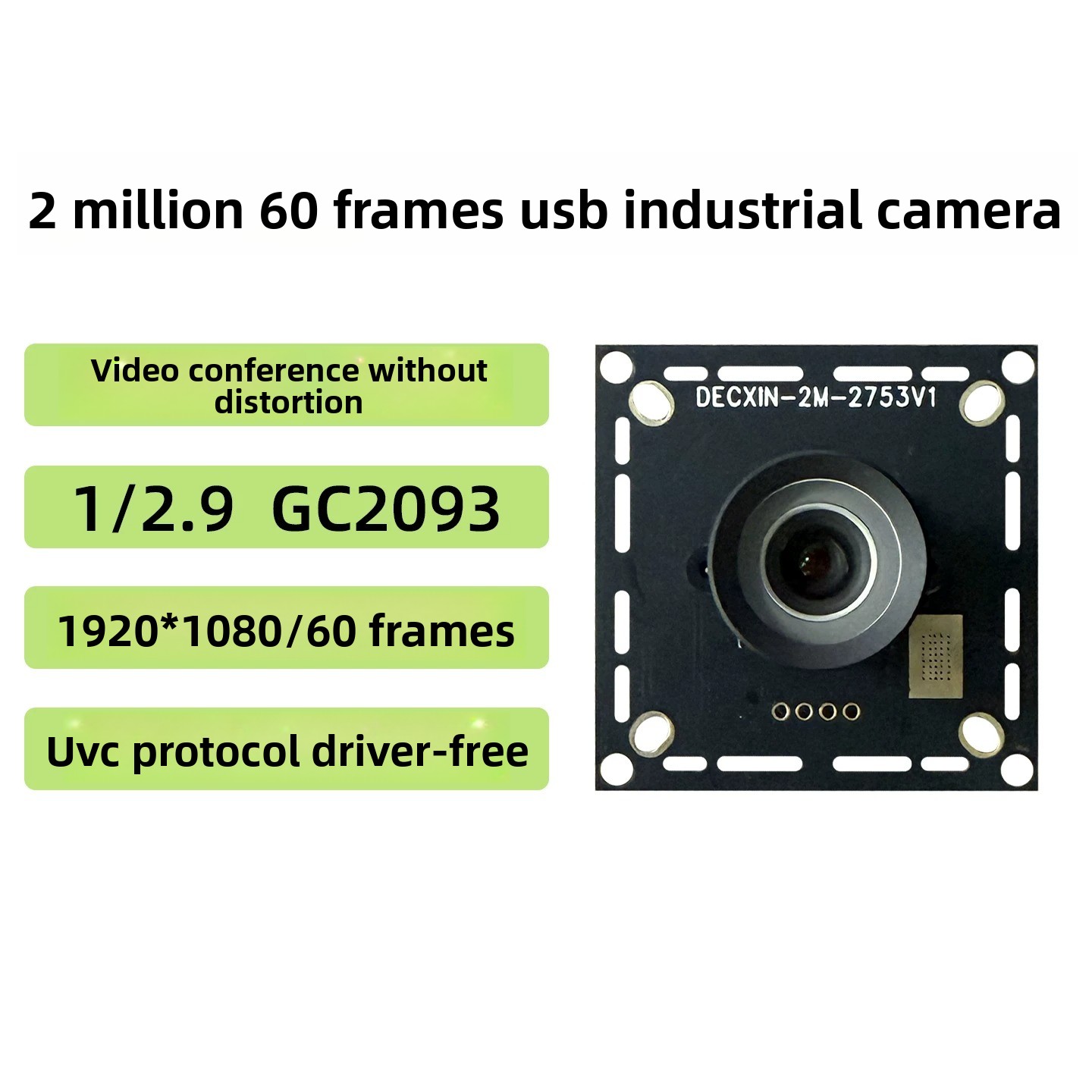 Module GC2093 Caméra USB 2MP 6 - Pi Camera Module avis et prix